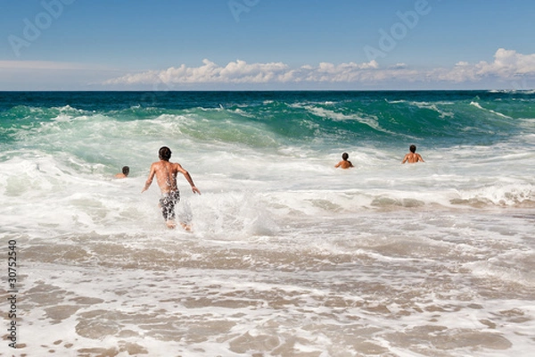 Fototapeta Young Swimmers
