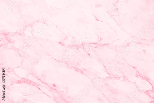 Fototapeta Pink backgrounds marble wall surface gray background pattern graphic abstract light elegant white for do floor plan ceramic counter texture tile silver background.