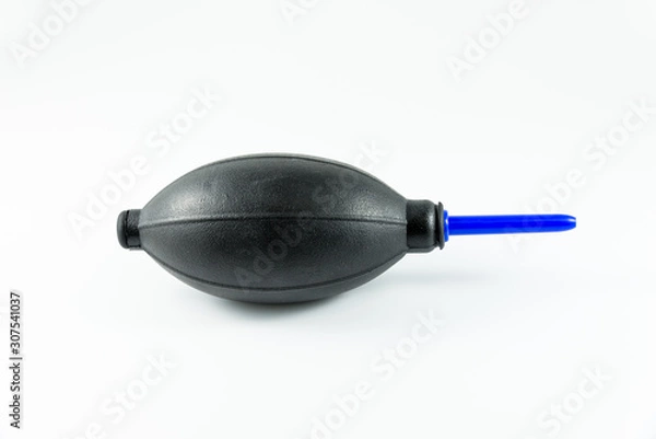 Obraz Blower for camera and lens isolated on white background