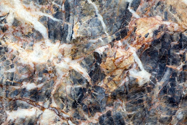Fototapeta Decorative stone pattern blsckground.