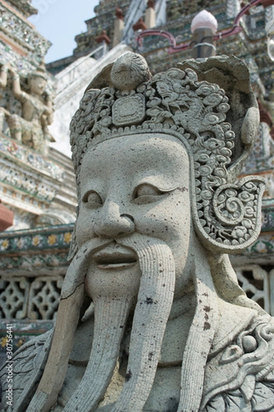 Obraz China stone sculpture.