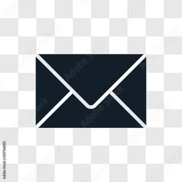 Fototapeta Email vector icon, simple sign for web site and mobile app.