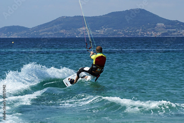 Fototapeta virage en backside