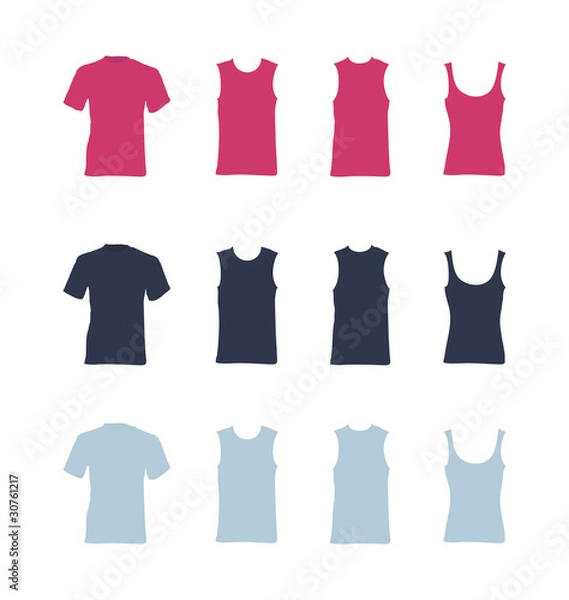 Obraz t-shirt vector templates