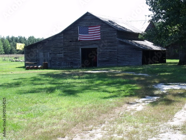 Fototapeta barn