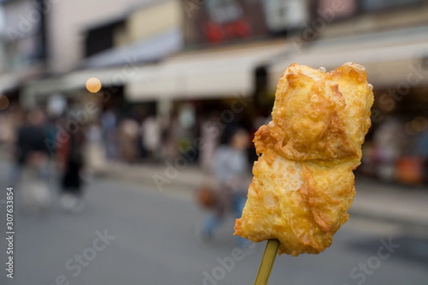 Obraz 嵐山　ゆばチーズ　Arashiyama　Yuba cheese