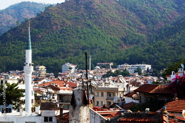 Fototapeta streets from a height