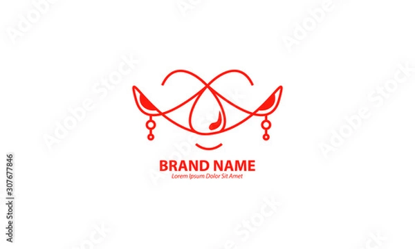 Obraz abstract business logo