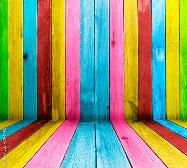 Obraz creative wooden background