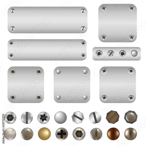 Obraz Screws And Bolts