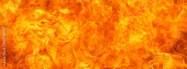 Obraz fire burst texture for banner background