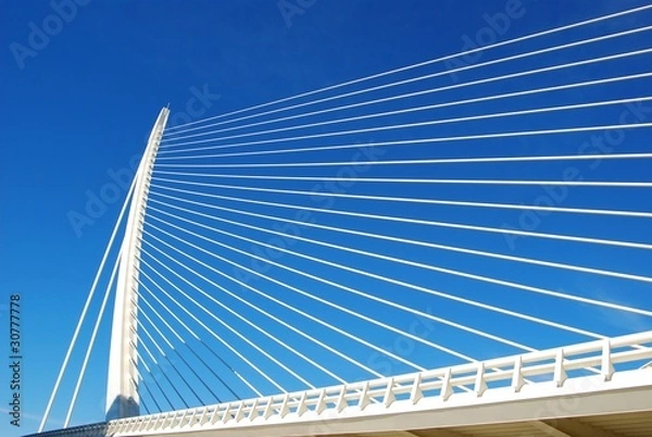 Obraz viadotto strallato