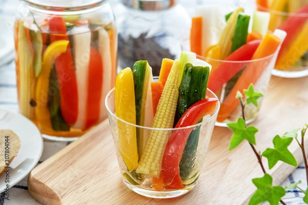 Obraz 野菜のピクルス