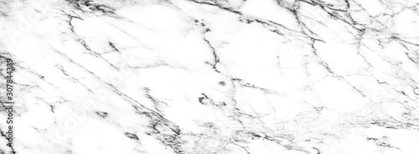 Fototapeta White and black marble texture background. Abstract marble texture, stone natural patterns for design art work.
