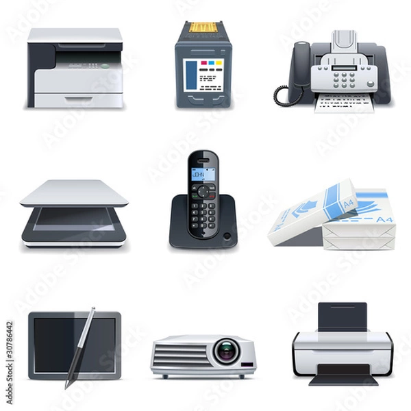 Obraz Computer parts 3 | Bella series