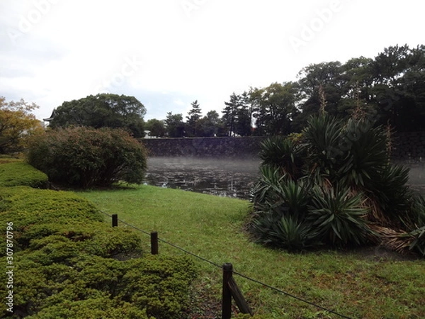 Obraz 皇居のお堀（大手門付近）