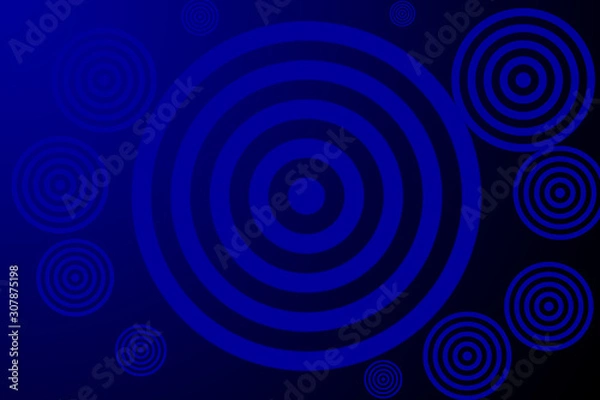 Fototapeta abstract background with circles