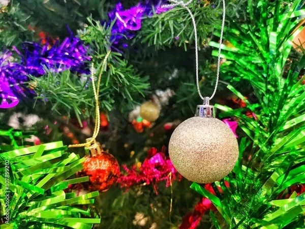 Obraz christmas decoration on tree