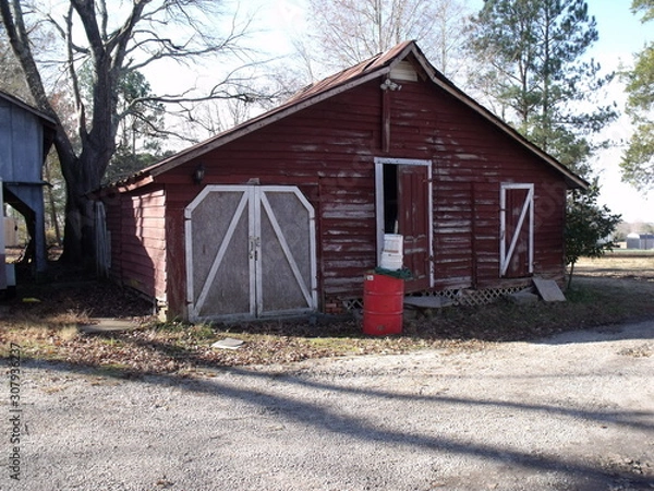 Fototapeta barn