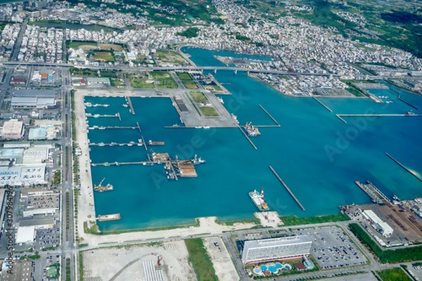 Obraz 沖縄の航空写真