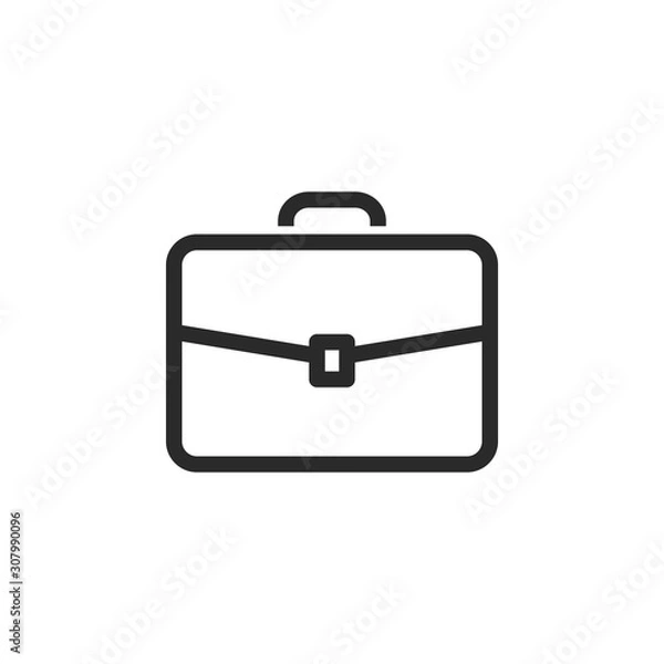 Obraz Briefcase Icon Vector Illustration