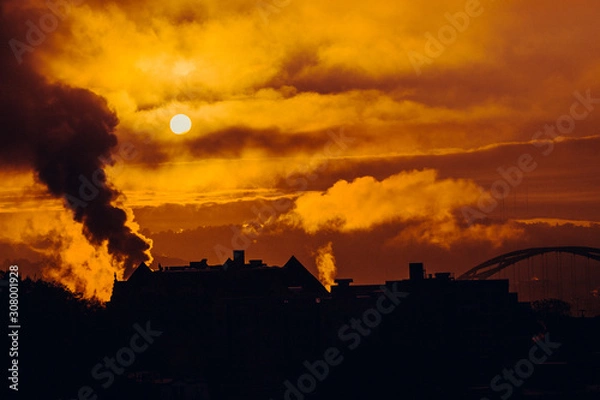 Obraz Smokey Sunrise