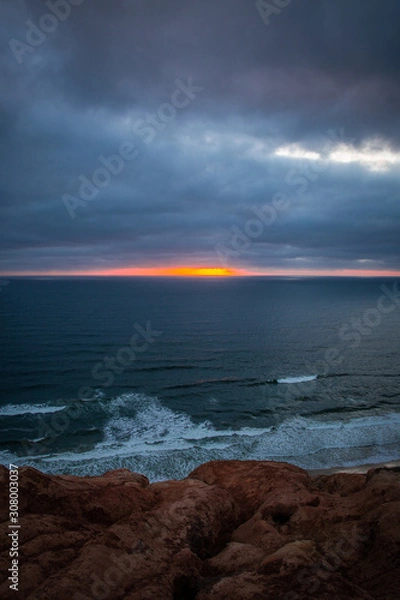 Obraz Sunset from Cliff