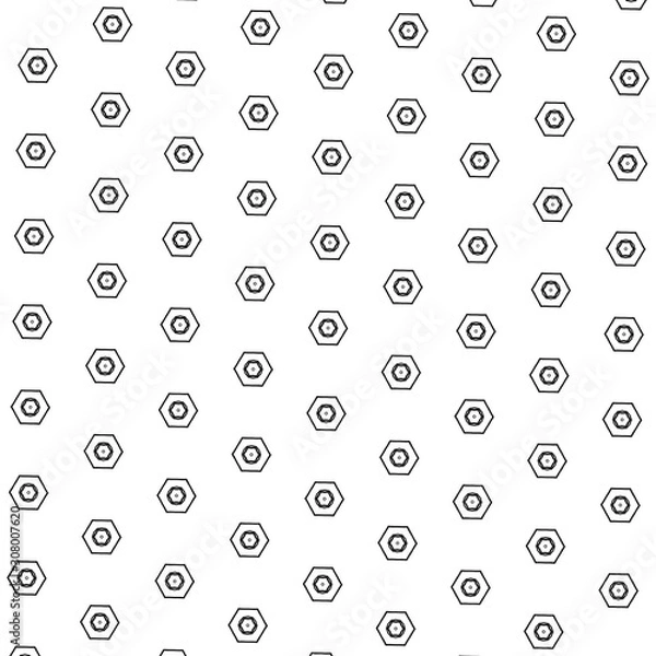 Obraz BLACK AND WHITE ABSTRACT PATTERNS