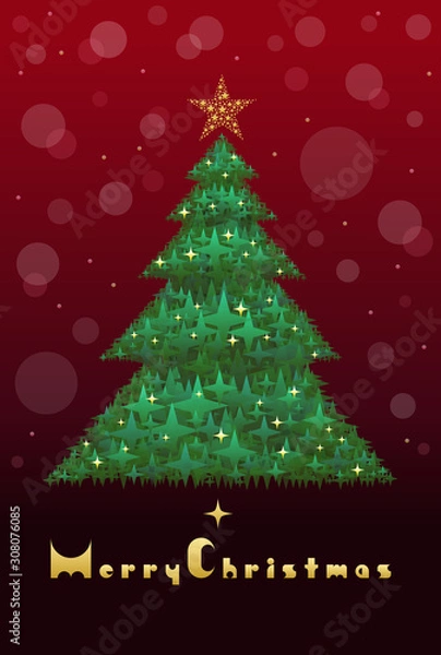 Fototapeta Christmas card