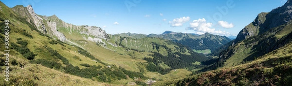 Fototapeta Kleinwalsertal - Widderstein