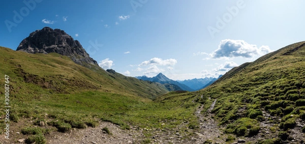 Fototapeta Kleinwalsertal - Widderstein