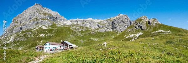 Fototapeta Kleinwalsertal - Widdersteinhütte