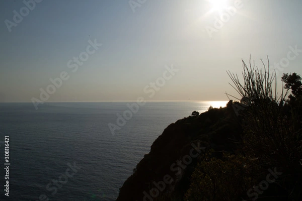 Obraz sunset over the sea