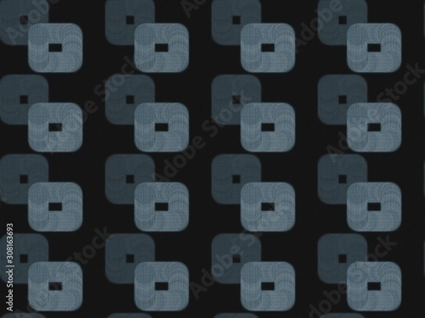 Fototapeta seamless pattern with blue tone, graphics design