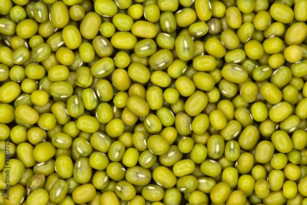 Fototapeta Mung beans macro background