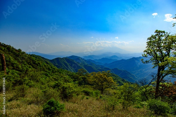 Obraz 蛭ヶ岳、丹沢山、塔ノ岳 61