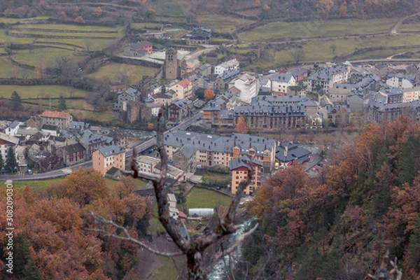 Fototapeta Broto Mountains,Spain