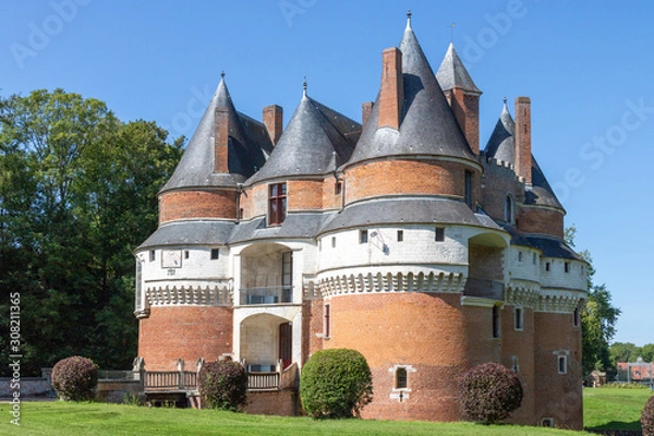 Obraz Le château de Rambures