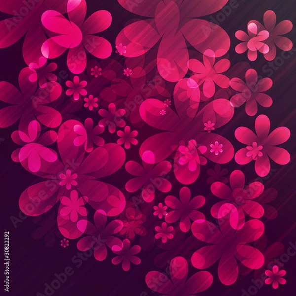 Obraz Abstract flowers