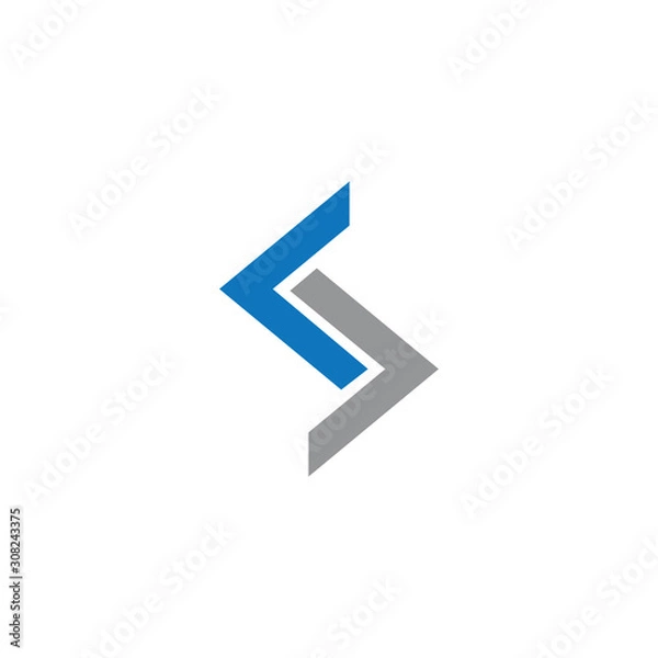 Fototapeta ARROW ILUSTRATION LOGO VECTOR TEMPLATE