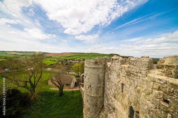 Obraz The view from Carisbrooke Castle on the Isle of Wight