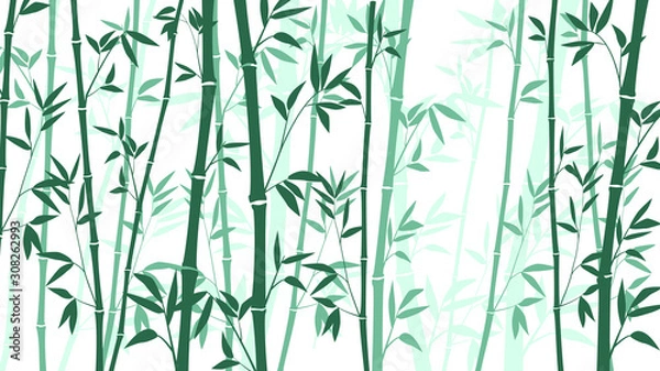 Obraz Bamboo forest for background EPS 10