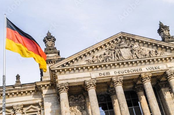 Obraz Reichstag, Berlin, Niemcy