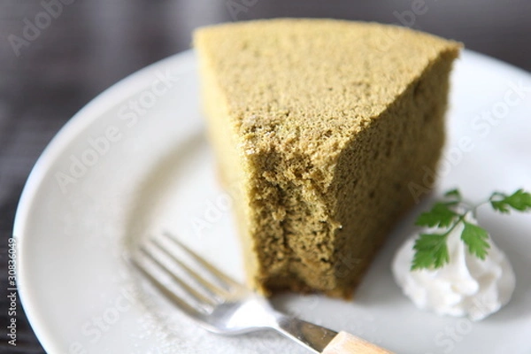 Obraz 抹茶シフォン