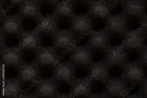 Fototapeta Black dark abstract background of simple pattern for artistic design texture purpose