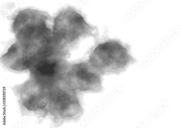 Fototapeta abstract color background with watercolor effect