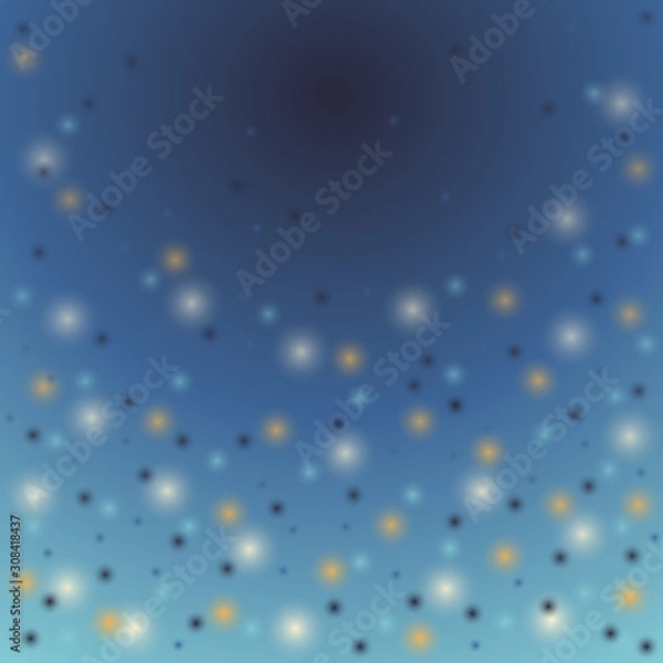 Obraz Background with a pattern of colored circles