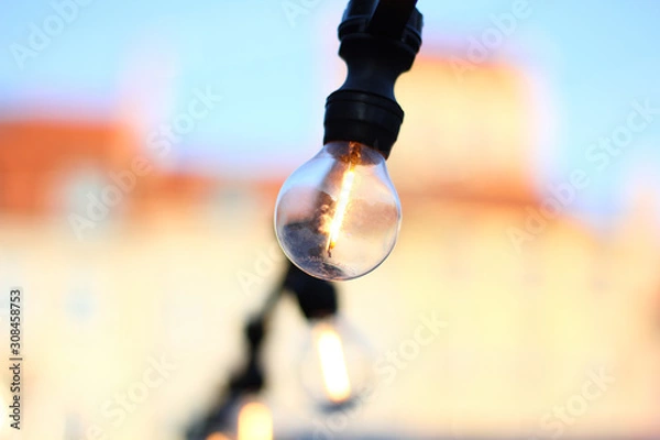 Fototapeta light bulb 