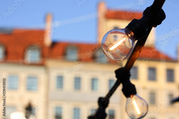 Fototapeta light bulbs 