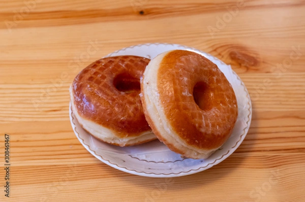 Obraz ドーナツ２つ